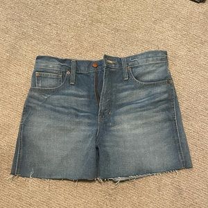 Madewell NWT denim high rise short
